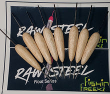 Load image into Gallery viewer, Fishin Freekz Raw Steel Float Blanks
