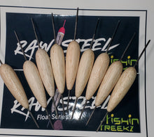 Load image into Gallery viewer, Fishin Freekz Raw Steel Float Blanks
